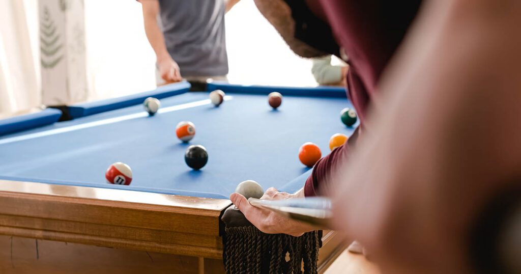 Space-Saving Pool Tables